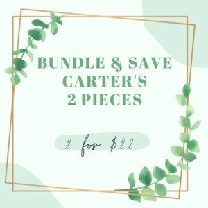 Bundle & Save, Carter's 2 Pieces